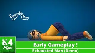 Exhausted Man ( FREE DEMO !) - Early Gameplay on Xbox