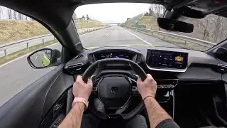 NEW Peugeot 208 GT 2024 [1.2 HYBRID 136HP] |0-100| POV Test Drive
