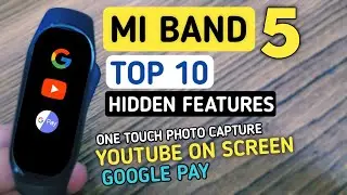 Mi band 5 Top 10 hidden features | Mi band 5 Features | mi band 5 secret trick | apps in mi band 5
