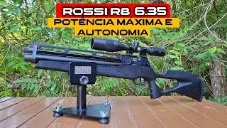 POT&Ecirc;NCIA M&Aacute;XIMA E AUTONOMIA TOTAL DA ROSSI R8 6.35 SHORT BLACK