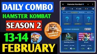 HAMSTER KOMBAT GAMEDEV DAILY COMBO | HAMSTER KOMBAT DAILY COMBO | 13-14 FEBRUARY HAMSTER DAILY COMBO