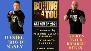 DANIEL NASEY  -V-  KIERON TALBOT SYKES  - LEFT JAB PROMOTIONS #BOXING