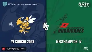 LILJ Winter League - Girls - JV Lacrosse | YJ Curcio 2031 vs. Westhampton JV