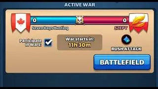 Kriegsangriffe  | Seven Days Hunting vs. SZEPT  |  Empires and Puzzles