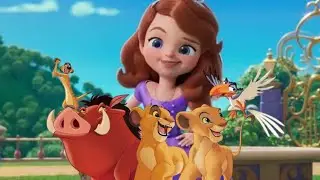 First look of sofia and new characters in sofia the first royal magic. (THE LION KING ROYAL MAGIC)