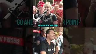 Liberal LIES to Charlie Kirk and Gets EXPOSED 🤯