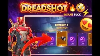 INSANE Luck! Dreadshot from Crate Rush 🤯⚡ | Mech Arena