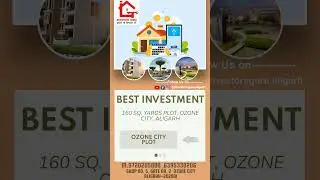 160 SQ. YARDS PLOT &ndash; OZONE CITY, ALIGARH | ALIGARH PROPERTY | BEST INVESTMENT | BEST DEAL