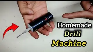 How make a Drill machine at home Powerful Drill machine Kaise banaye