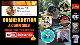 Horizon Picks LIVE Comics BIN Claim Sale / Auction w/ Special Guest! Comic Books Marvel DC Variants