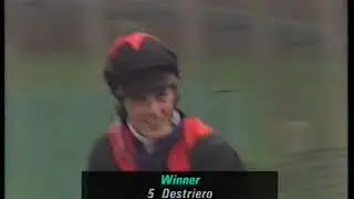1991 Supreme Novices' Hurdle  Destriero Includes Replay