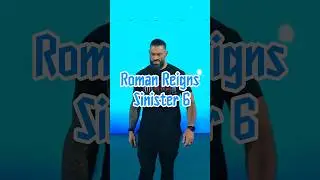 Roman Reigns Sinister 6☝️‼️ #fyp #wwe #wrestling #romanreigns #sinistersix