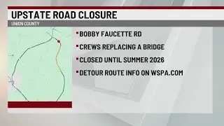 Bridge Replacement to Shut Down Union County Road for Months