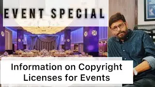 Information on EVENT LICENSES in India 🎤 #eventmanagement #copyright #musiclicensing