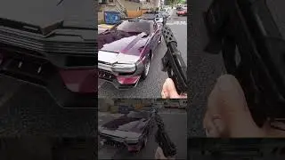 🔥GTA 5 Enhanced with Cyberpunk              🔥CARS DLSS4.5 #gta6graphics #gta6#cyberpunk2077