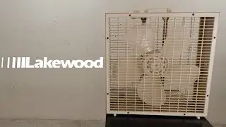 Lakewood S-223 Box Fan | 1080p HD Remake