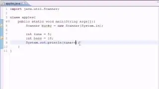 Video tutorial by Thenewboston 9: Increment Operators