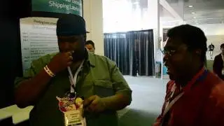 E3 2011, Vulva Original, and Torrence Davis of The BitBag (www.the-other-view.com)