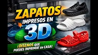 Zapatos impresos en 3D: 12 dise&ntilde;os open-source que puedes imprimir en casa
