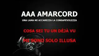 AMARCORD SARAH TOSCANO BASE KARAOKE DEVOCALIZZATA