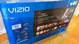 UNBOXING NEW 55&rdquo; 4K VIZIO SMART TV || CHRISTMAS GIFT TO OURSELVES  #tv #gift #christmas2025 