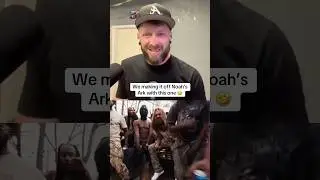 We making it off Noah&rsquo;s Ark with this one 🤣 #noahsark #jayywick #allflats