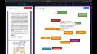 AI Knowledge Graph Generator | PDF Document Visualizer