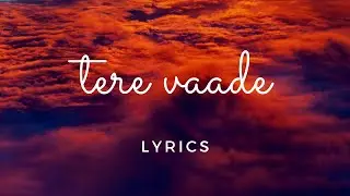 Tere Vaade Lyrics Sad Song| Master Saleem |