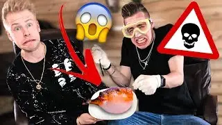 GIFTIGEN Fisch essen ! 😱 Challenge mit Rayfox || Flowest