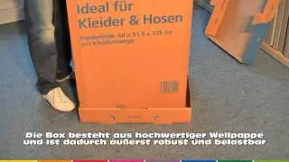 Kleiderbox (Kleiderkarton) | www.nordpack.de