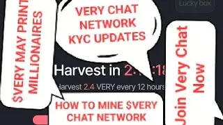 ОБНОВЛЕНИЯ KYC СЕТИ $VERY CHAT | КАК ДОБЫВАТЬ ТОКЕНЫ $VERY | ПРИСОЕДИНЯЙТЕСЬ | $VERY МОЖЕТ СТАТЬ ...
