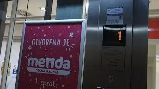 Лифты Schindler Eurolift и 3300 с сенсорными кнопкамии @ ТЦ Sad Novi Bazaar (г. Нови Сад, Сербия)
