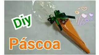 Diy P&aacute;scoa/presente de p&aacute;scoa f&aacute;cil e barato/gastando pouco/Cris Ribeiro