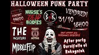 NURSE'S DEAD BODIES (punk riffs with psychobilly style de France) Live BNR 31/102025