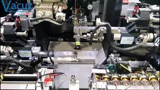 Vacuz Automatic Transformer Coil Teflon Tube Insertion Winding Taping Casing Machine Production Line