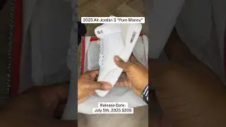 Video Review: #AirJordan3 &ldquo;Pure Money&rdquo; #AirJordan #PureMoney3s #SneakerWhorez