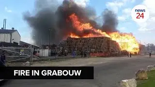 WATCH | Grabouw fire leaves 200 people displaced