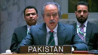 Lasting Peace Requires Sovereign Palestinian State Based on Pre-1967 Borders: Pak at #unsc Aug 05