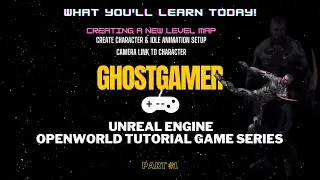 Get Started with Unreal Engine 4   Open World Tutorial Game Series Part #1 - 2022