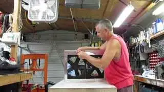 Building a custom made fan shroud for dual 11 inch SPAL fans on a C3 Corvette, PART 2