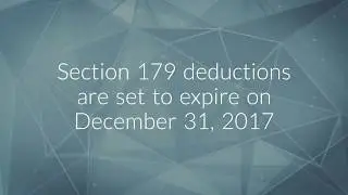 Want to Reduce Your 2017 Taxes?