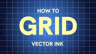 How to background grid - vector ink tutorial