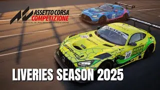 Assetto Corsa Competizione 2025 Liveries Pack | PART 1 |
