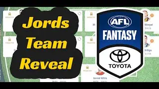 Jords Team Reveal | AFL Fantasy 2023