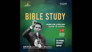 TUESDAY BIBLE STUDY | THE DOCTRINE OF PRAYER | 21.02.2023 | APOSTLE MICHAEL OROKPO