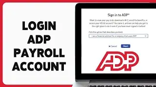 How To Login ADP Payroll Account 2024 | ADP Payroll Account Sign In Guide
