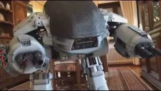 Hot Toys ED-209 Unboxing Assembly & Review - ROBOCOP 1987 PETER WELLER! PAUL VERHOEVEN! ALEX MURPHY!