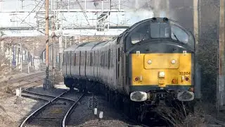Class 317 Scrap Drag | ROG 37884 Dragging Ex GA 317885 & 317341 For Newport Docks | (15/02/2023)