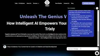 Conversational Chatbot Example, Chatbot using ChatGPT, AI Chatbot | Trixly AI Solutions