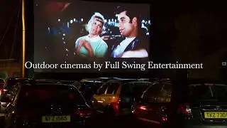 Drive in cinemas by Full Swing entertainment Northern Ireland, Popup drive-in and sit out movies